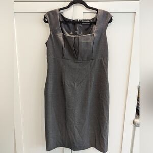 Grey sleeveless Calvin Klein dress